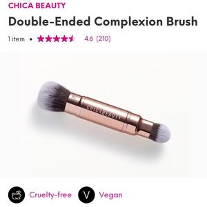 New Chica Beauty Double Ended Complexion Brush
